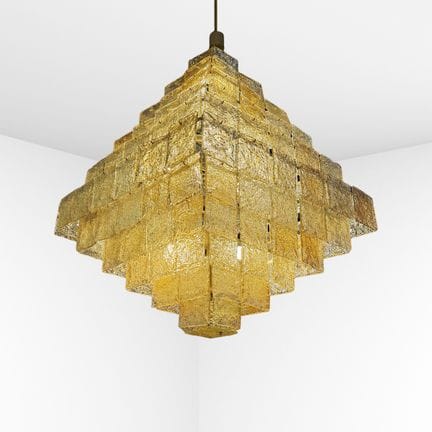 Murano Manufactory, 155x115 cm. Pendant lamp made 