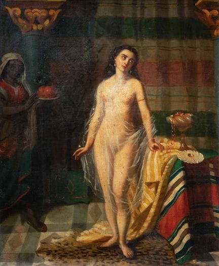 École romantique du XIXe siècle
Bethsabée au bain
