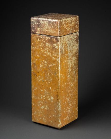 Hans HEDBERG (1917-2017)
Boîte en céramique émaill