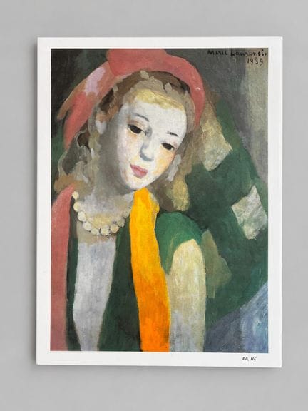 Marie LAURENCIN (1883-1956), d'après
Femme au foul