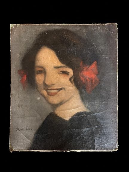 René Louis PÉAN (1875-1955)
Portrait féminin (dans