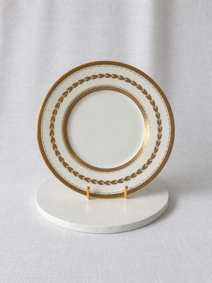 MINTONS POUR TIFFANY & CO.
Suite de 6 assiettes en