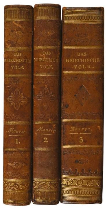 GEORG LUDWIG von MAURER: El pueblo griego en el ám