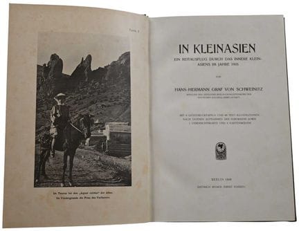 Graf von Schweinitz, H.: En Asia Menor, una excurs