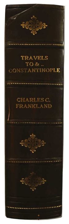 Charles Colville Frankland: Viajes hacia y desde C