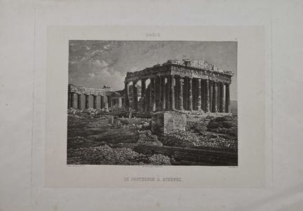 [PHOTOGRAPHIES - ATHÈNES, GRÈCE] JOLY DE LOTBINIÈR