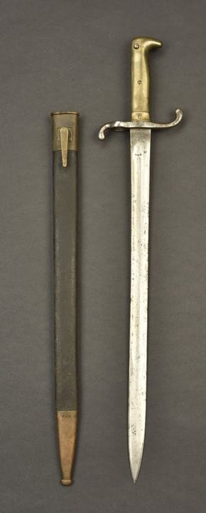 Baionetta tedesca M1871 del 56° Reggimento di Rise