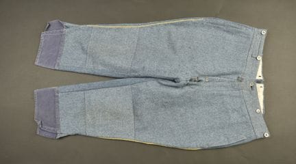 Pantaloni alla francese della truppa, blu orizzont