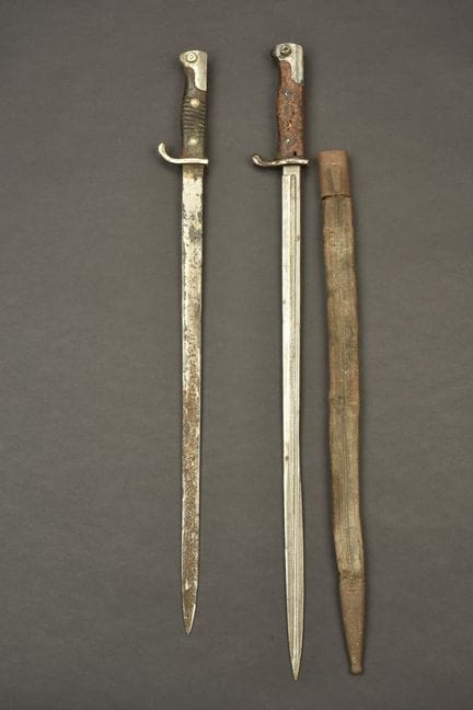 Set di 2 baionette tedesche S98. Una baionetta S98