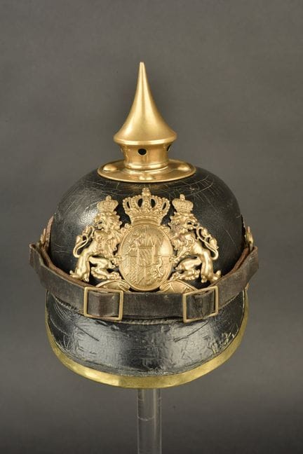 Bayerischer Stachelhelm M1896 des 21. Infanteriere