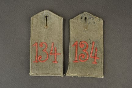 Ein Paar vereinfachte Schulterklappen M1907 des sä