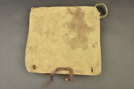 Borsa porta-granate francese del 1918. In tela ver
