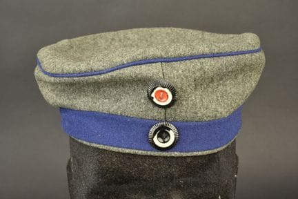 Mütze M1907 feldgrau des Train. Schöne Mütze aus f