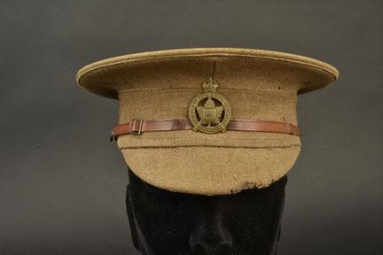 Kanadische Mütze, Modell 1905, des 1st Depot Batta