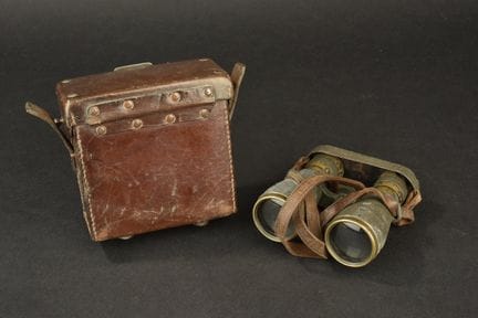 Coppia di binocoli tedeschi Fernglas 1908. Binocol