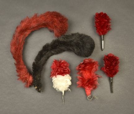 France, manes and plumes for firefighters' helmets