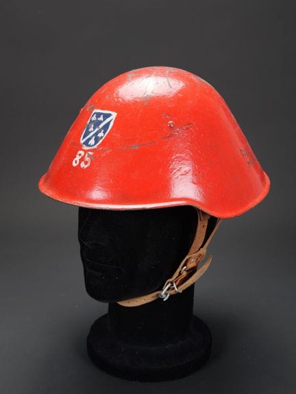 Bosnia and Herzegovina, firefighter's helmet from 