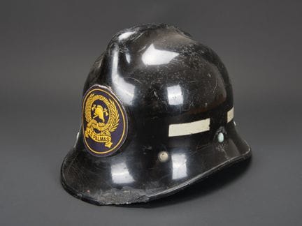 Spain, firefighter helmet from Las Palmas de Gran 