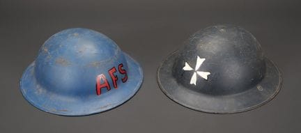 Belgium, set of two Model 1949 helmets. Belgian M1