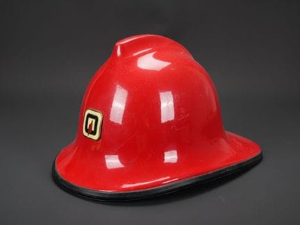 Iran, casque de sapeur-pompier. Casque FIREPRO du 