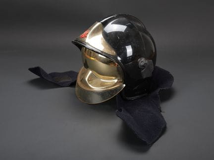 Italie, casque Gallet F1 de sapeur-pompier. Beau c