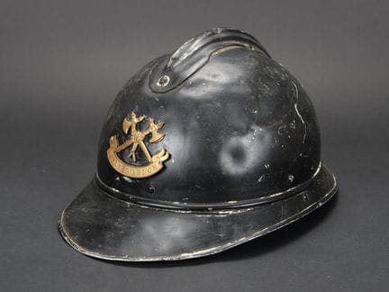 Belgium, Arlon, Adrian firefighter helmet. 1915 mo