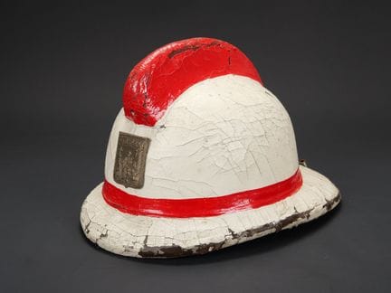 Belgium, Anderlecht, firefighter's helmet from the