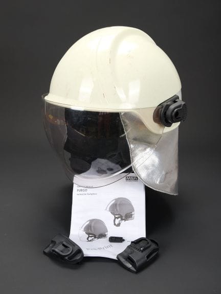 Deutschland, MSA FUEGO A-Helm. MSA Auer-Helm aus d