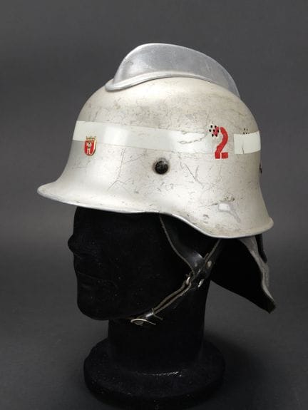 Finland, Lapland firefighter helmet. German M1934-