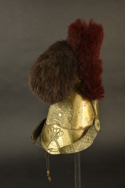 France, Châteauneuf Model 1830 firefighter's helme