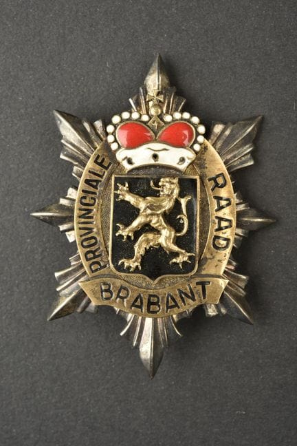 Insigne du Conseil provincial du Brabant en argent