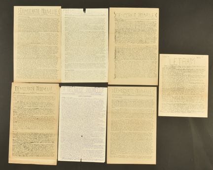 Prensa clandestina belga, «Tramways» y «Democratie