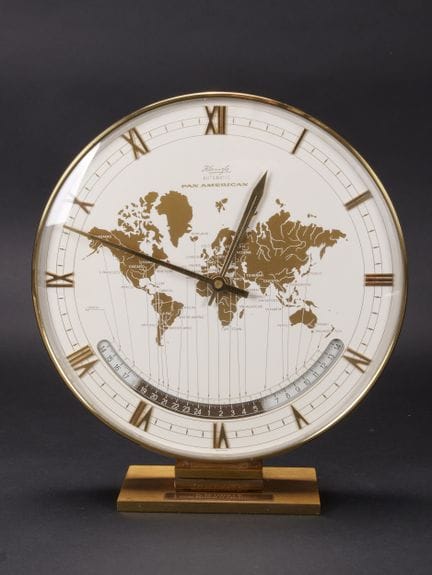 Orologio da tavolo Kienzle Pan American del re Leo