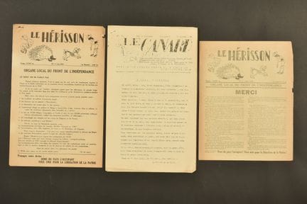 Prensa clandestina: «Le Canard dechaîne», n.º 1, y