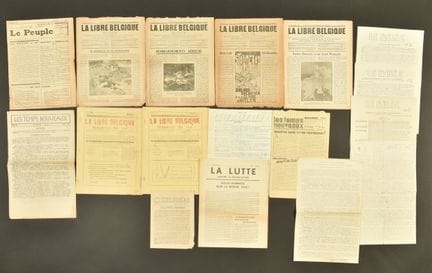 Umfangreiche Sammlung von Untergrundzeitungen der 