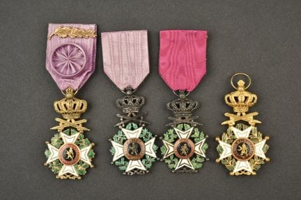 Ordine di Leopoldo, divisione militare. Modelli mo