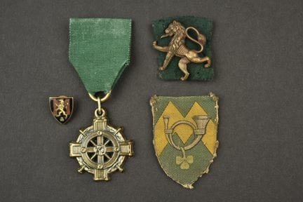 Cimeli della 5ª Brigata Merckem delle Brigate d’Ir