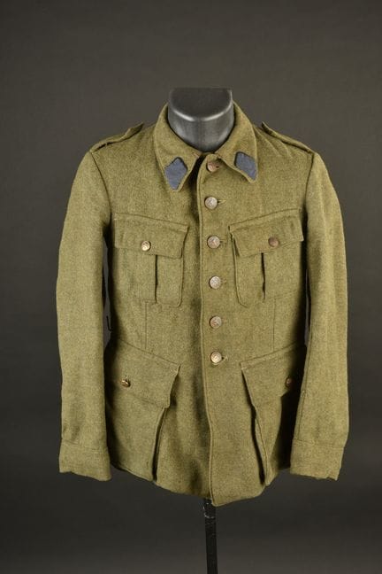 Giacca modello 1935 di un soldato del Corpo dei Tr