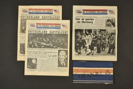 Paesi Bassi  bracciale della Resistenza «ORANJE» (