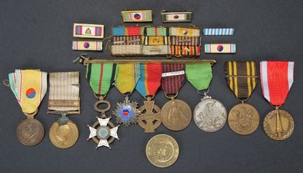 Medaglie e barrette commemorative della guerra di 