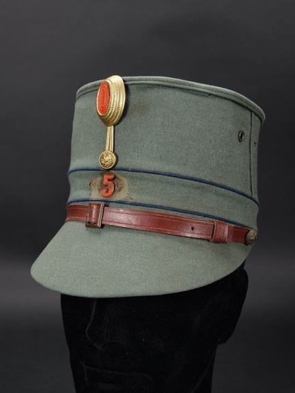 Kepì della fanteria olandese, 1940 circa. Rivestit