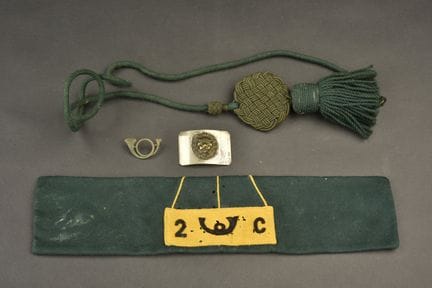 Set di cimeli di cacciatori, esploratori e carabin
