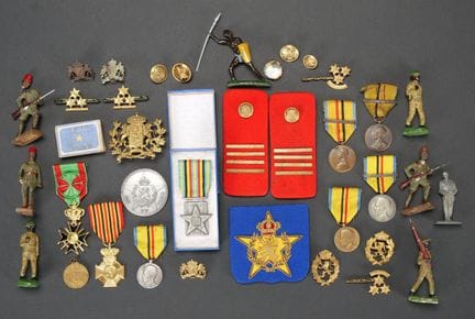Medaglie e cimeli del Congo belga. Collezione risa