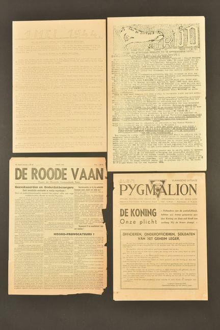 Prensa clandestina flamenca. Strijd, marzo de 1944