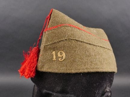 Berretto dell’esercito belga in tessuto kaki pesan