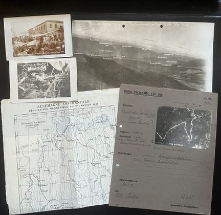 Allemagne Aviation. Lot de 13 pieces. Photo aerien