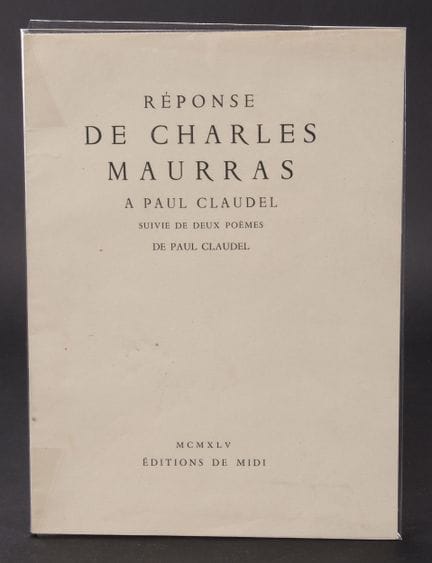 Folleto de 27 páginas titulado «Respuesta de Charl