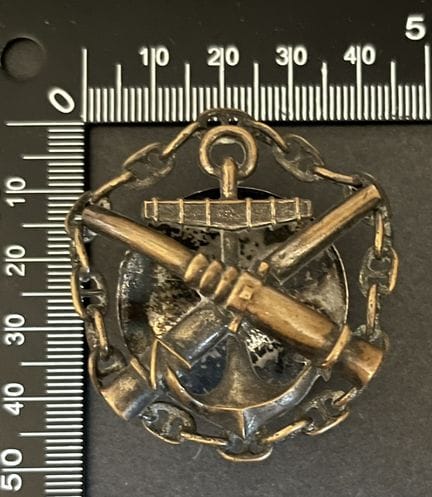 Rusia Imperial. Insignia de oficial brevetado del 