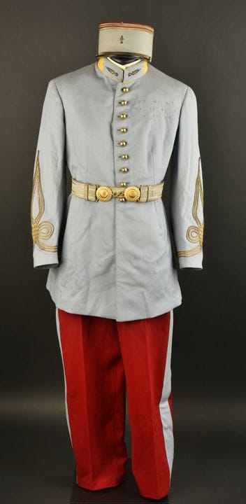 Uniforme de 1931 de un soldado de infantería argel