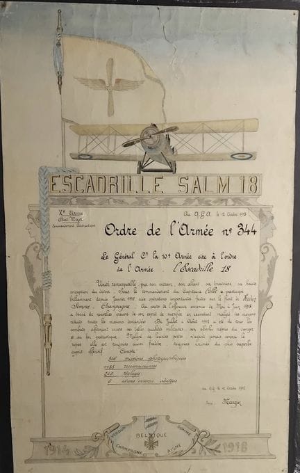 France Aviation. Citation a l ordre de l Armee N°3